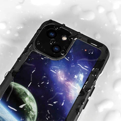 Bird-Shaped Nebula iPhone 15 Waterproof Case